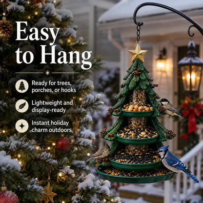 ✨🎄 Christmas Bird Feeder Collection™ – Festive Hanging Garden Feeders for Wild Birds