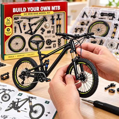 🔥Limited Time 50% OFF - 🚲DIY Mountain Bike Model Kit – Build, Display & Collect