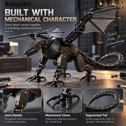 This Egg Transforms Into a Dragon! 🐉 2-in-1 Mechanical Dragon Figure