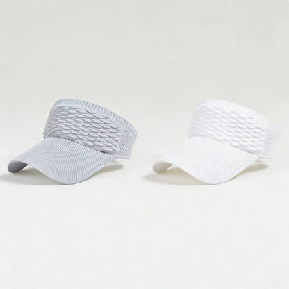2-Pack Women's High Ponytail Sun Visor Hats