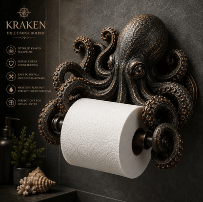 🌊 Ocean Guardians Toilet Paper Holder Series