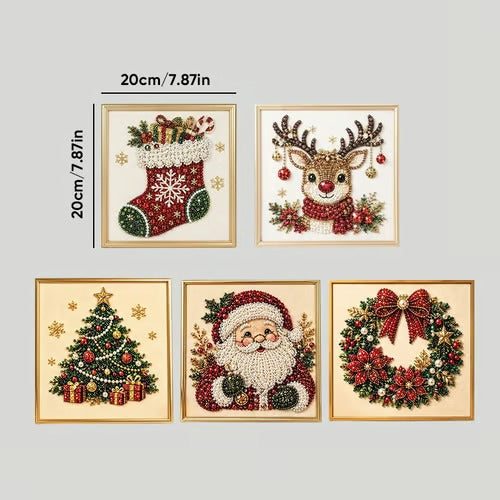 🔥 EARLY CHRISTMAS SALE 49% OFF 🎄 Holiday DIY Diamond Pearl Painting Art Kit