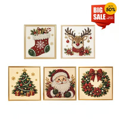 🔥 EARLY CHRISTMAS SALE 49% OFF 🎄 Holiday DIY Diamond Pearl Painting Art Kit