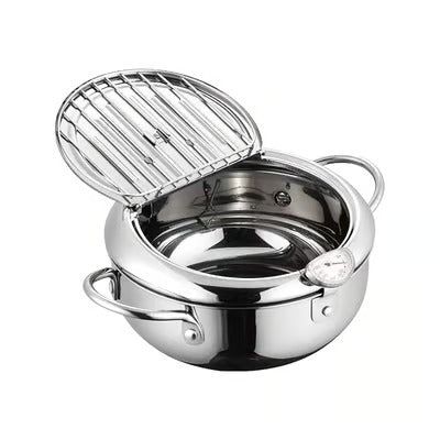 Cook food in non-stick frying pan