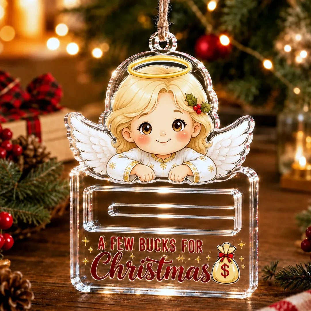 🔥Last Day 50% OFF🎄Crystal Acrylic Money Holder Ornament