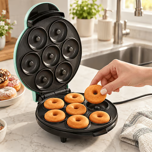 Compact Mini Donut Maker Machine