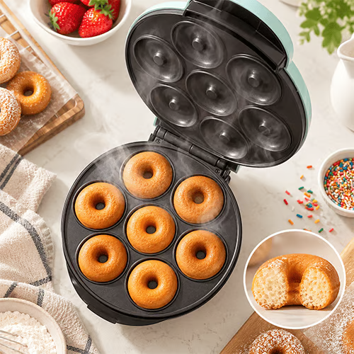 Compact Mini Donut Maker Machine
