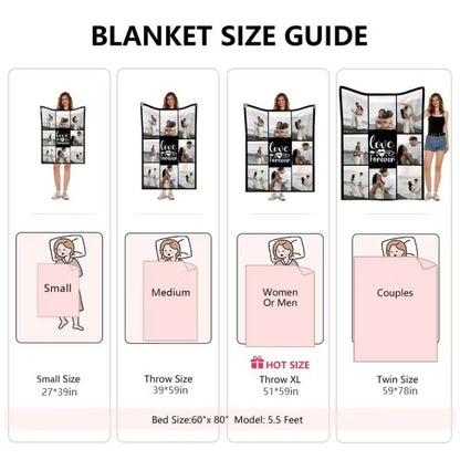 Cute Plush 3D Throw Blanket