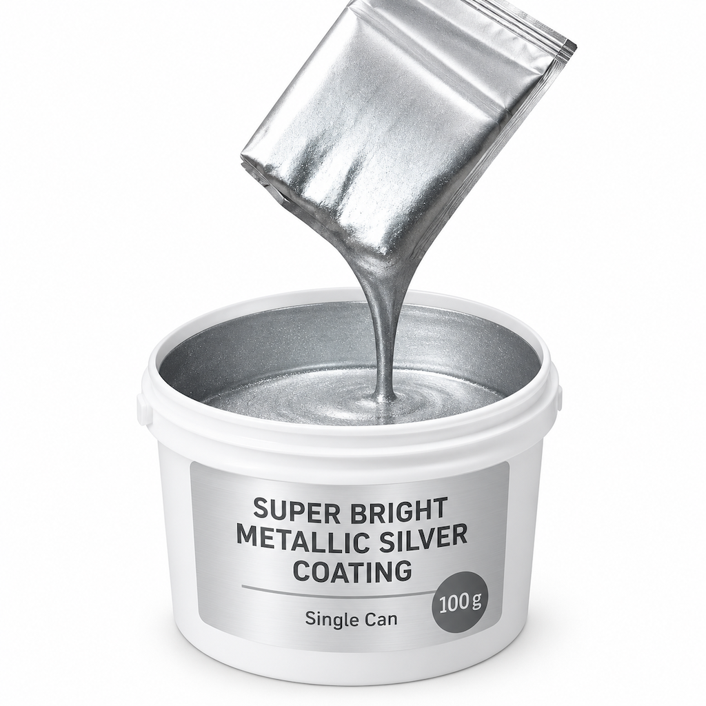 Water Based Metallic Silver Outdoor Anti Rust for Metal Renovation