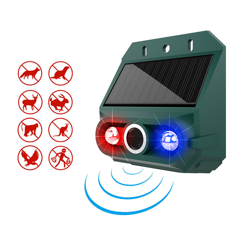 💞50K+ SOLD!🌳🔊 50% OFF! Solar Powered Animal Repeller – Ultrasonic + flashing light. Weatherproof, 24/7 protection. Keep pests away naturally. 🏡💚