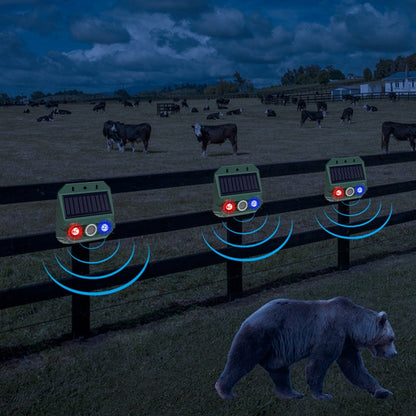 💞50K+ SOLD!🌳🔊 50% OFF! Solar Powered Animal Repeller – Ultrasonic + flashing light. Weatherproof, 24/7 protection. Keep pests away naturally. 🏡💚