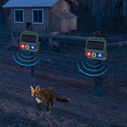 💞50K+ SOLD!🌳🔊 50% OFF! Solar Powered Animal Repeller – Ultrasonic + flashing light. Weatherproof, 24/7 protection. Keep pests away naturally. 🏡💚