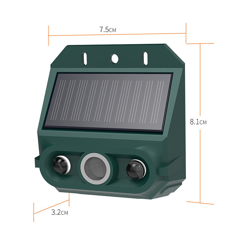 💞50K+ SOLD!🌳🔊 50% OFF! Solar Powered Animal Repeller – Ultrasonic + flashing light. Weatherproof, 24/7 protection. Keep pests away naturally. 🏡💚