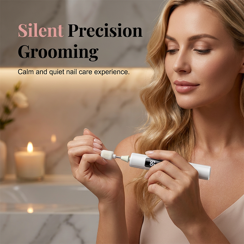 🥳2026 HOT SALE🥳💞50K+ SOLD!💅✨ 49% OFF! Professional Electric Nail Polisher – Smooths thick nails, 99-speed display. Multiple heads for shaping & buffing. Salon at home! 🌟💎