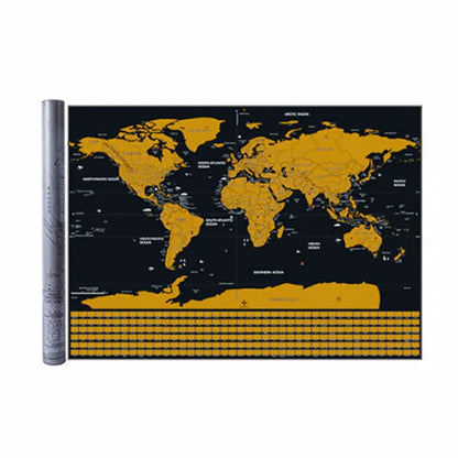 🥳 HOT SALE🥳💞50K+ SOLD!⏳✨World Map Travel Journal