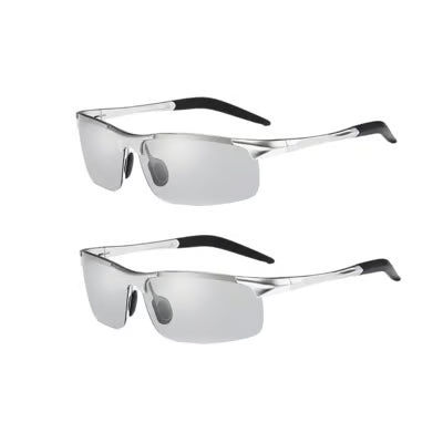 🥳2026 HOT SALE🥳💞50K+ SOLD!🕶️🌦️ Upgraded Photochromic Lenses 50% OFF! Anti-glare polarization meets smart light adaptation. A stylish, intelligent choice for your eyes. 💎😎